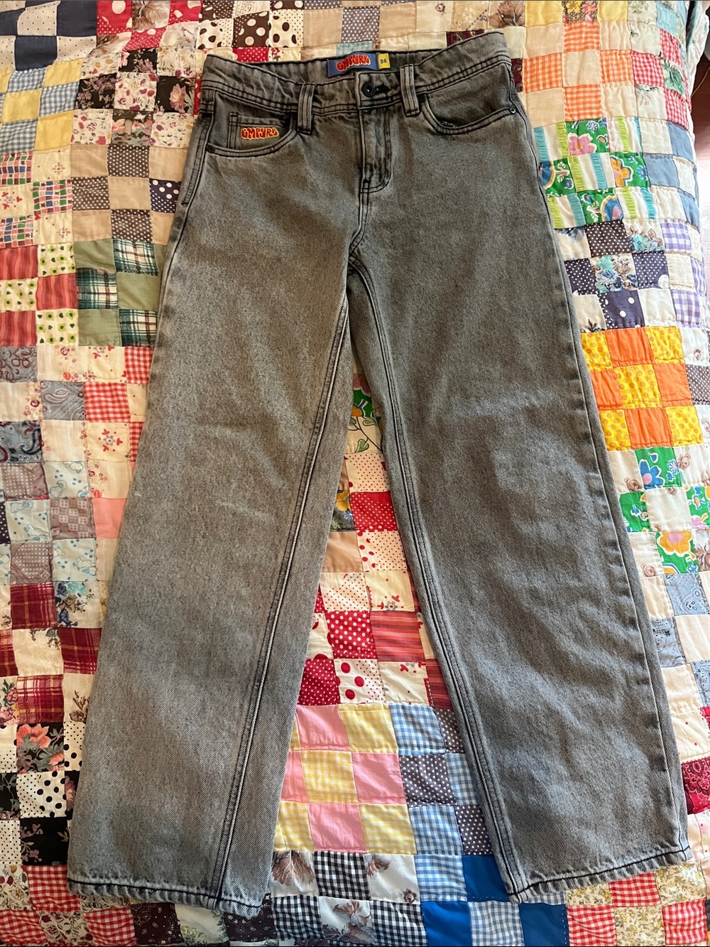 Empyre Kids Gray Straight-Leg Jeans